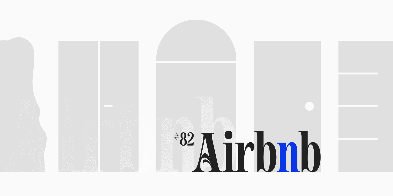 Design Scenes 第 82 期封面图。图中有五扇不同的门作为背景。